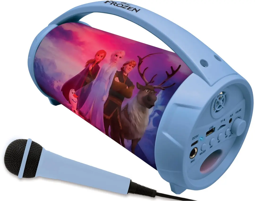 Lexibook Frozen Bluetooth Lichtluidspreker BTP585FZZ - Blauw - afbeelding 6 van 6