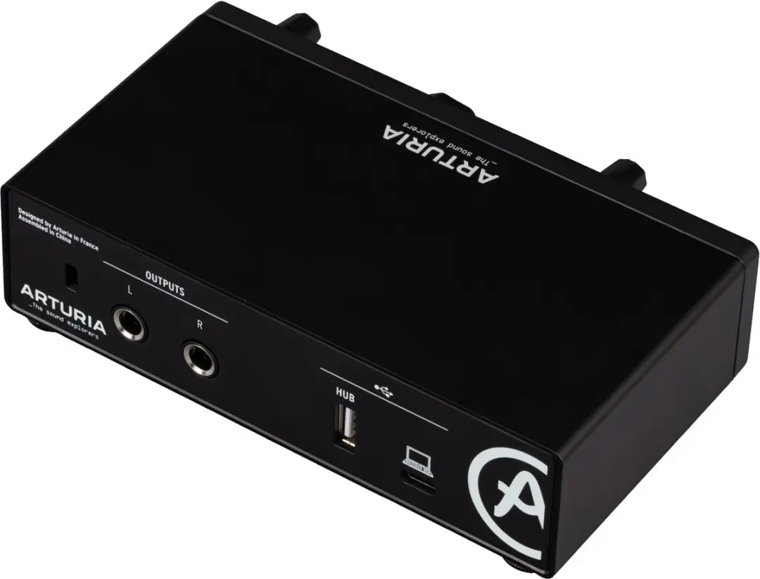 Arturia MiniFuse 1 Black USB audio interface - afbeelding 3 van 4