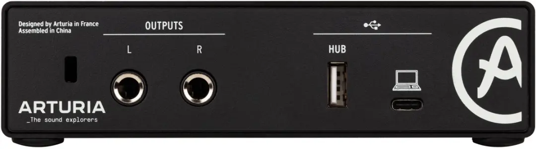 Arturia MiniFuse 1 Black USB audio interface - afbeelding 4 van 4