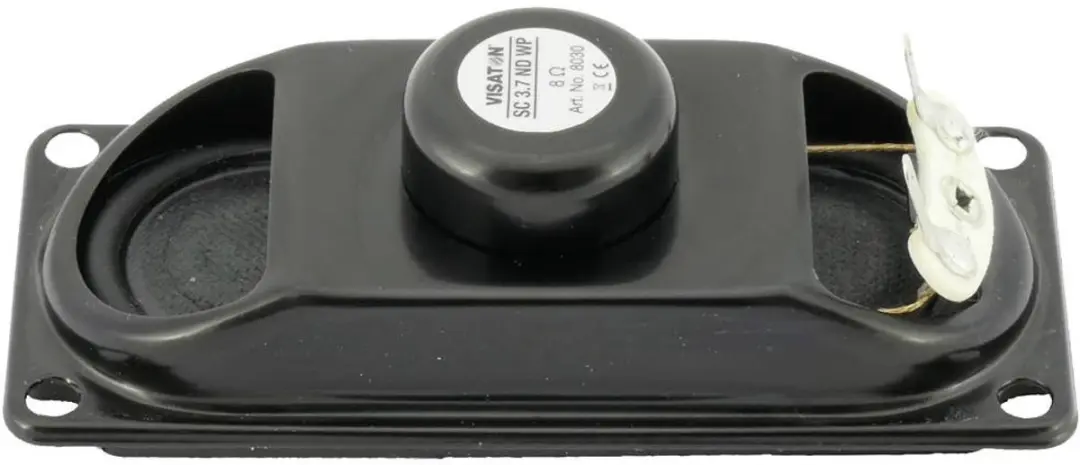 Visaton SC 3.7 ND WP breedband-luidspreker 8 Ohm - 3 W - Zwart - afbeelding 2 van 3