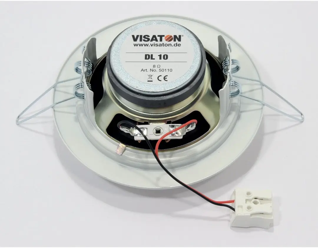 Visaton Dl10 Plafondluidspreker 10 Cm 100 V Spatwaterdicht - afbeelding 3 van 6