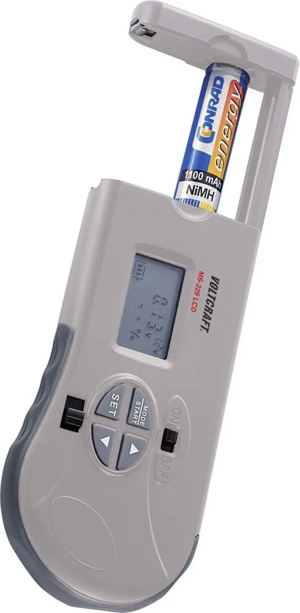 Voltcraft MS-229 LCD Batterijtester