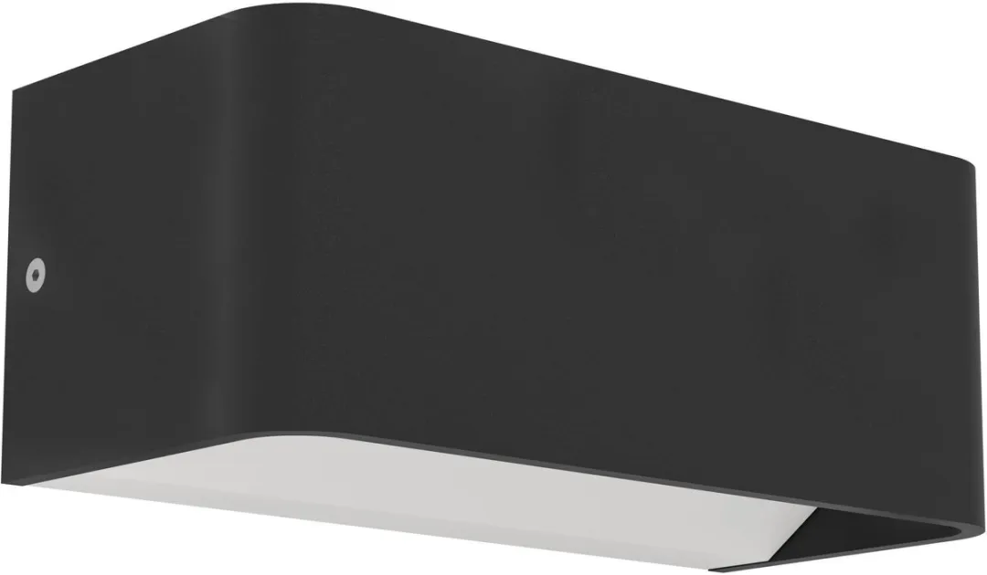 EGLO connect.z Sania-Z Smart Wandlamp - 20cm - Zwart/Wit