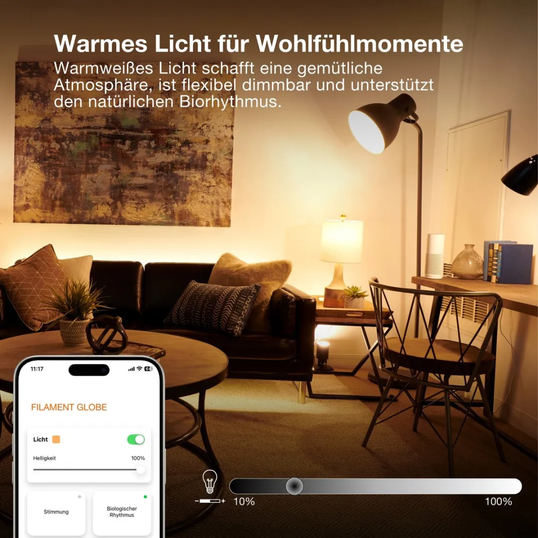 Osram SMART+ LED-lamp B40 E14 Mat - 4W Warm wit - 2700K