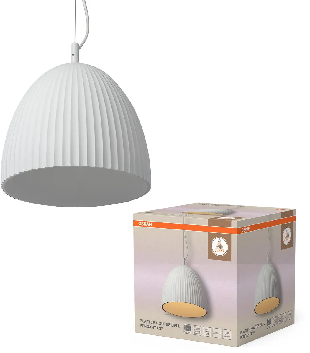 Osram Decor Pleister Routes Bel Hanglamp E27 Wit - 300mm
