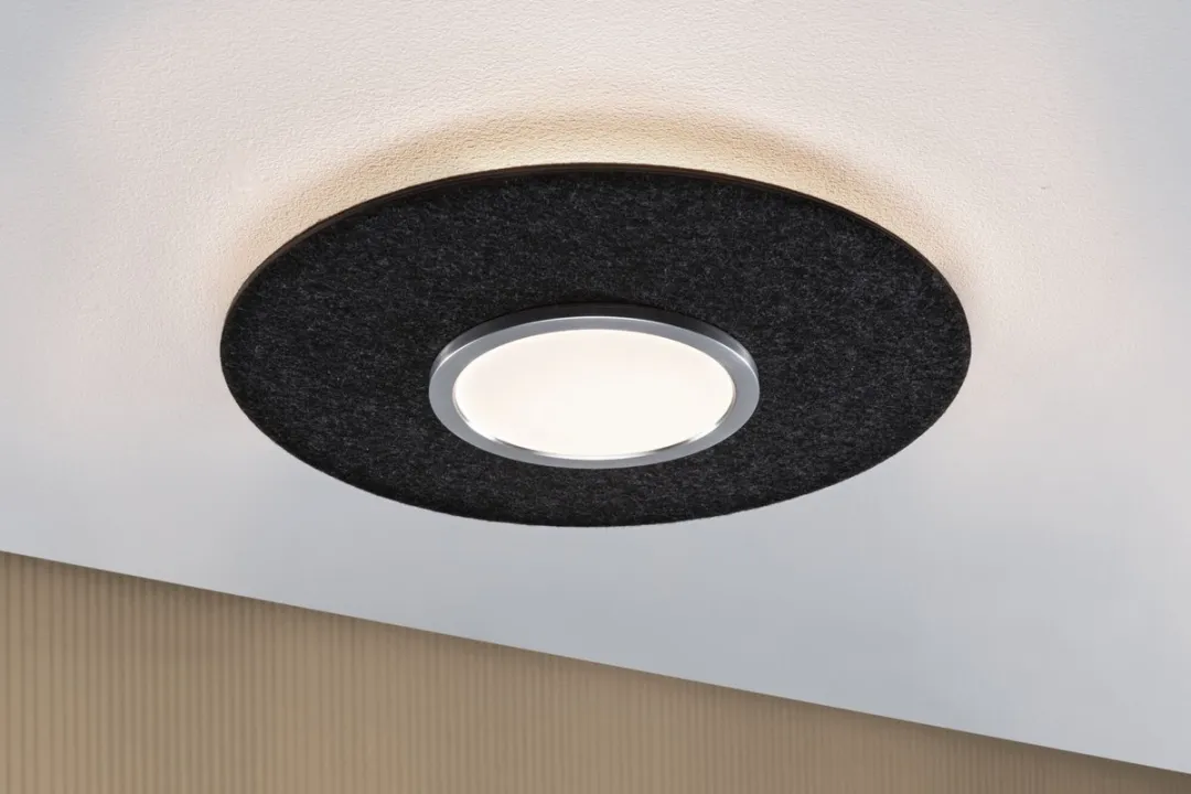 Paulmann Tulga LED Plafondlamp 2000lm 32,5W - Antraciet
