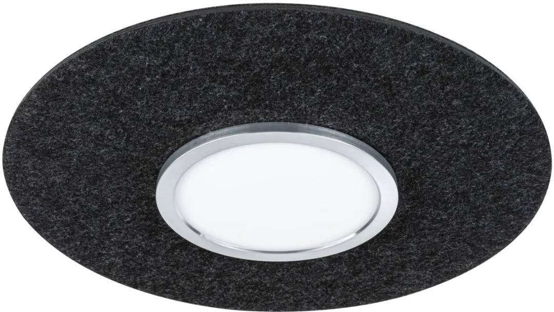 Paulmann Tulga LED Plafondlamp 2000lm 32,5W - Antraciet
