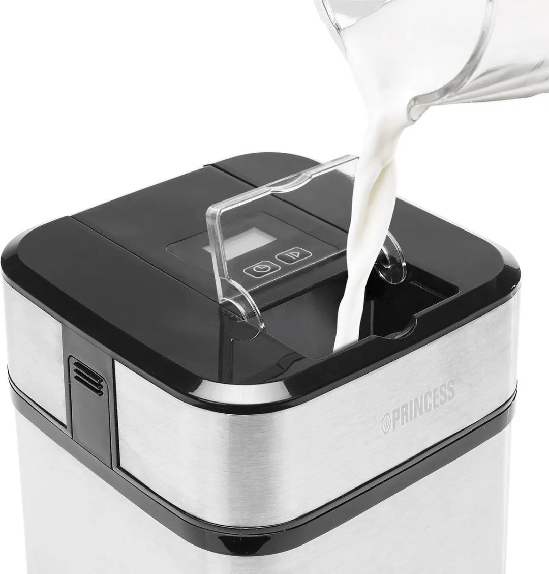Princess 282605 IJsmachine - 3 Programma's - 100W - Zilver/Zwart