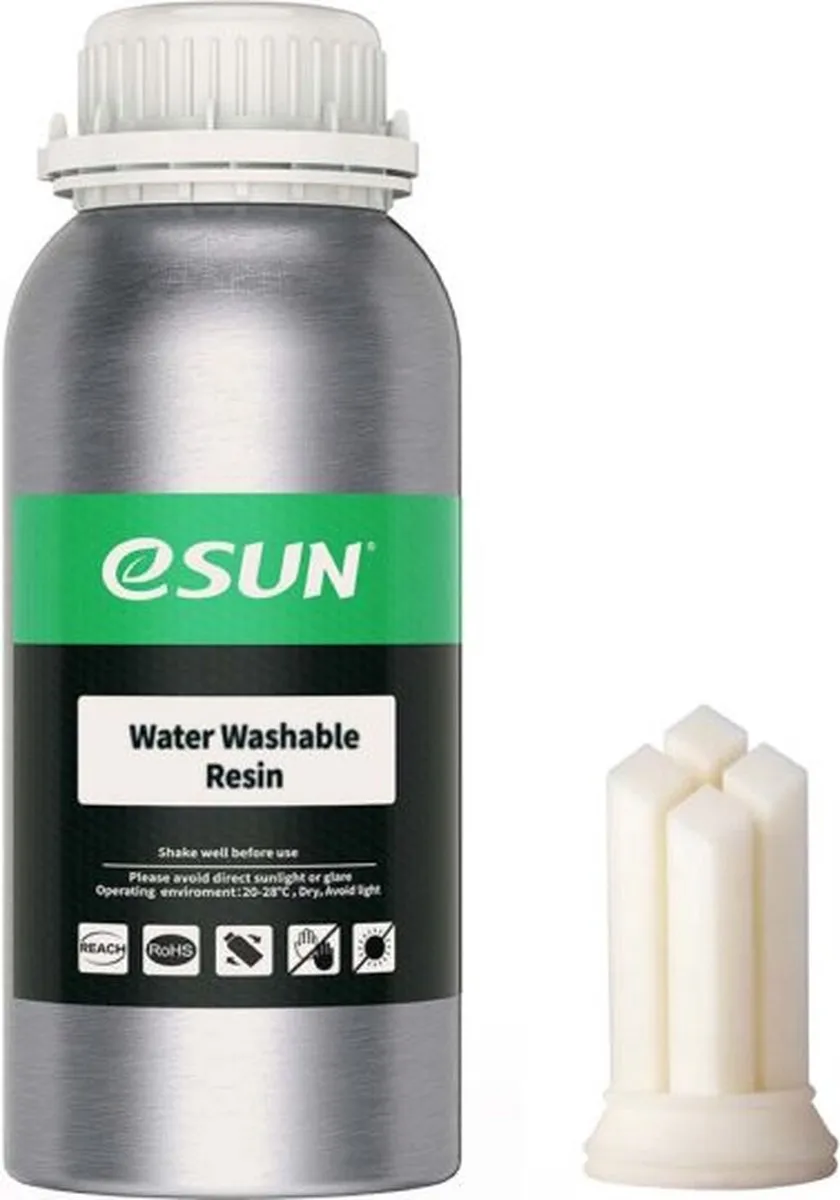 ESUN Water Washable Resin Wit 0.5kg