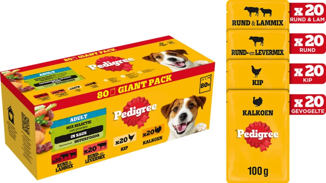 Pedigree Adult Natvoer Hond