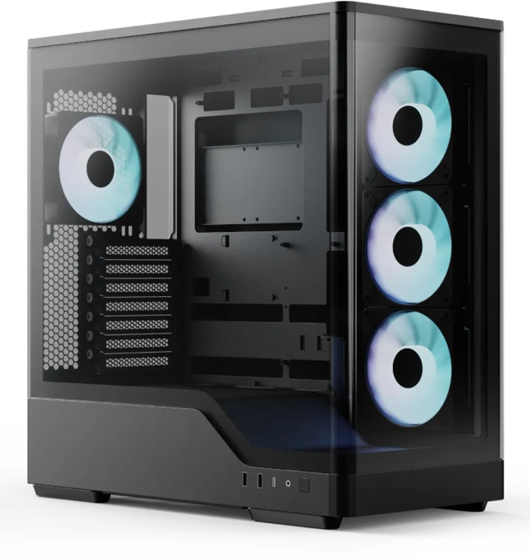 Aerocool P500A-BK Midi Tower