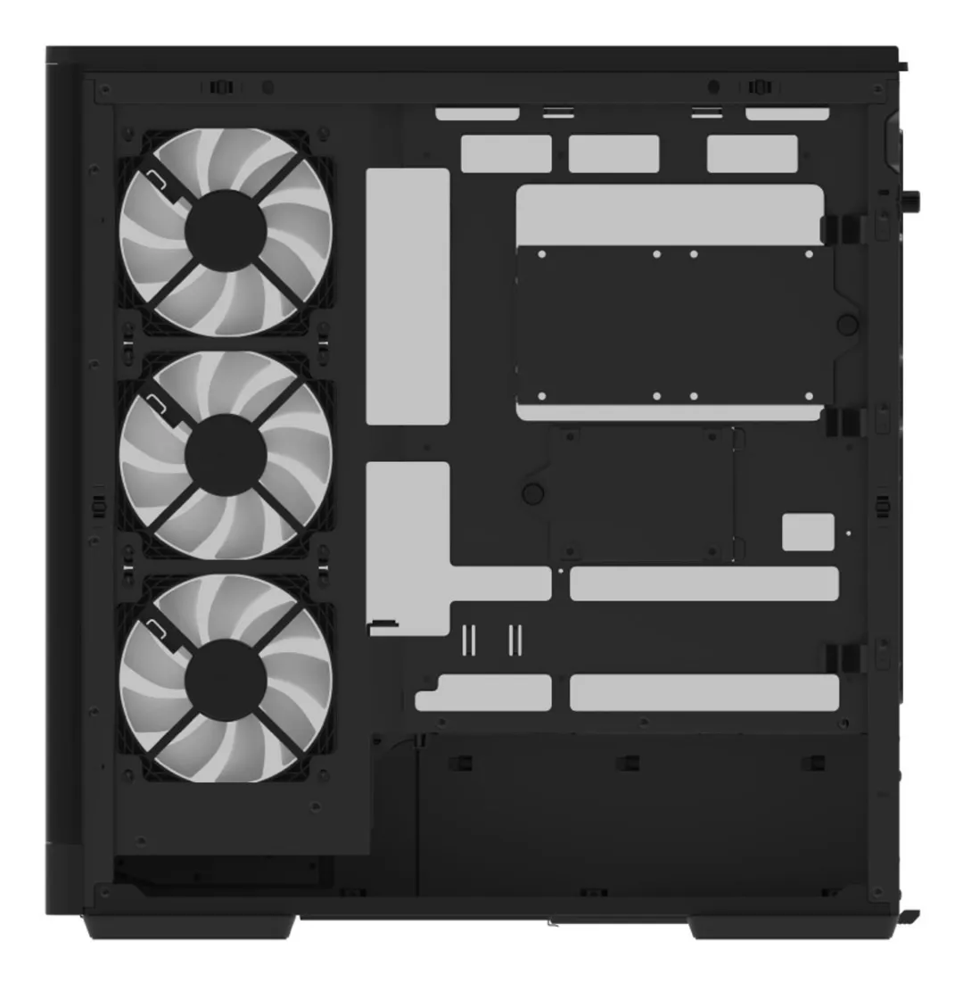Aerocool P500A-BK Midi Tower - Zwart
