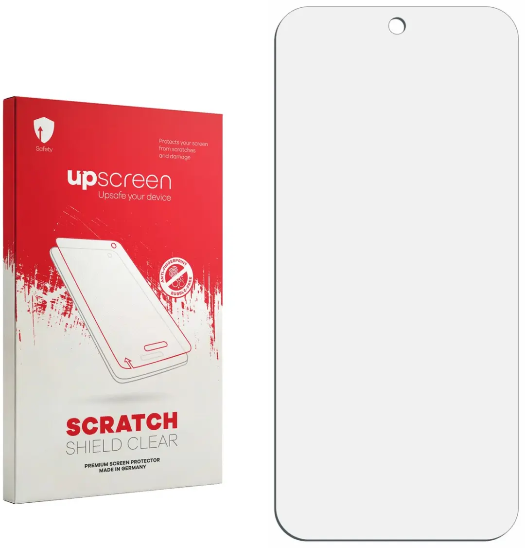 upscreen Screenprotector Honor X6e - Transparant - afbeelding 6 van 6