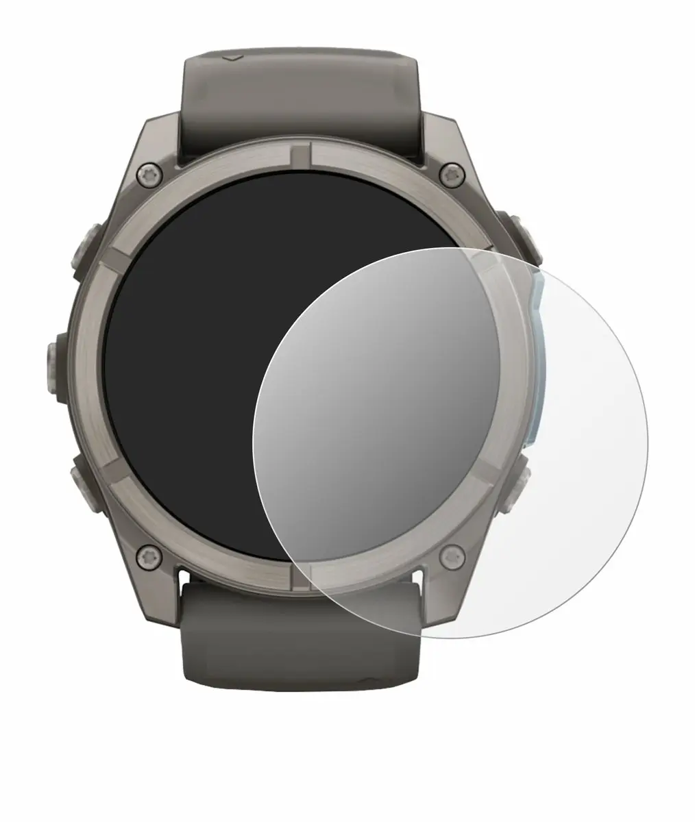 upscreen Screenprotector Garmin Fenix 9 51mm - Mat - afbeelding 5 van 6