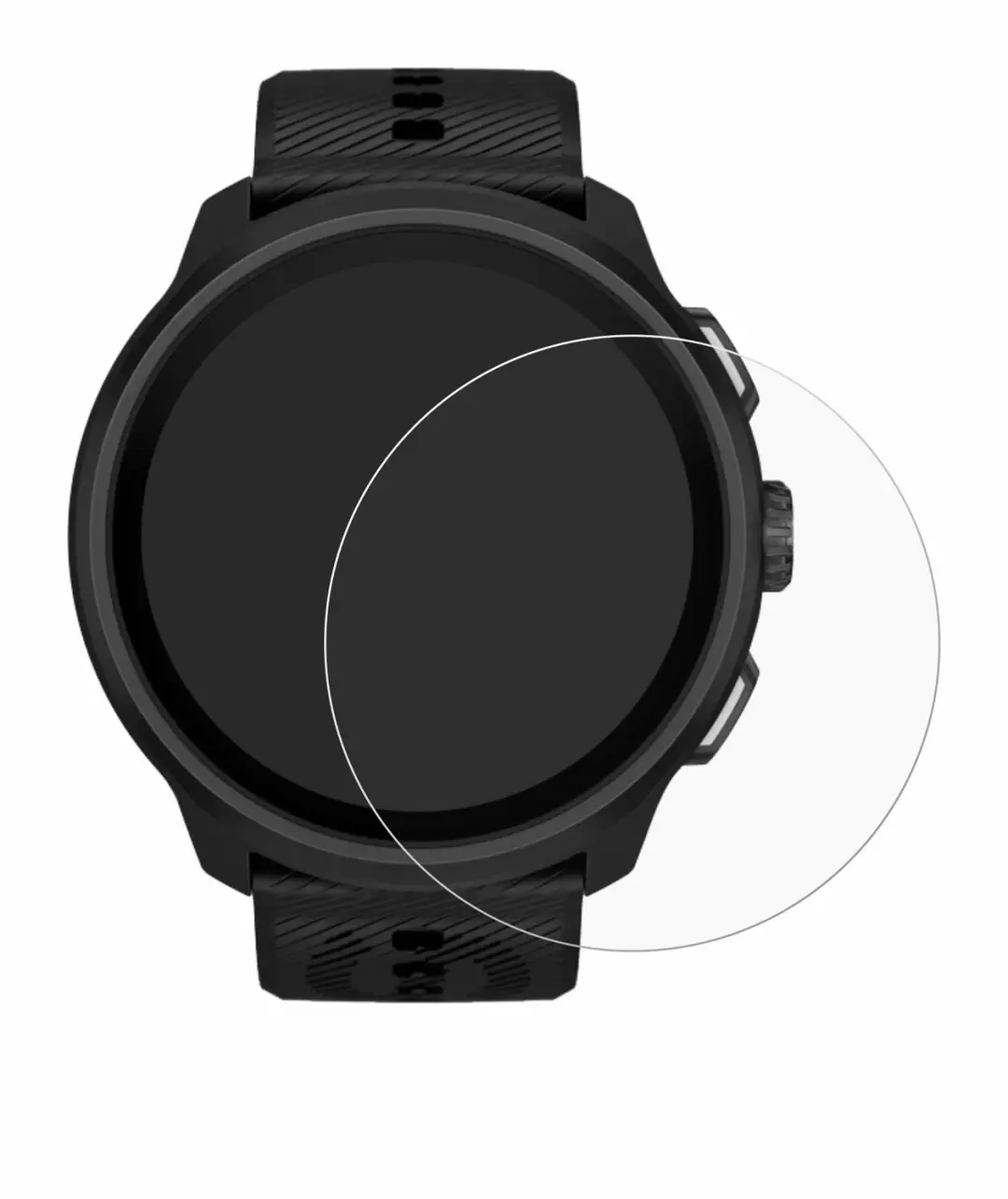 upscreen Screenprotector voor Suunto Run 2 - Transparant - afbeelding 5 van 6