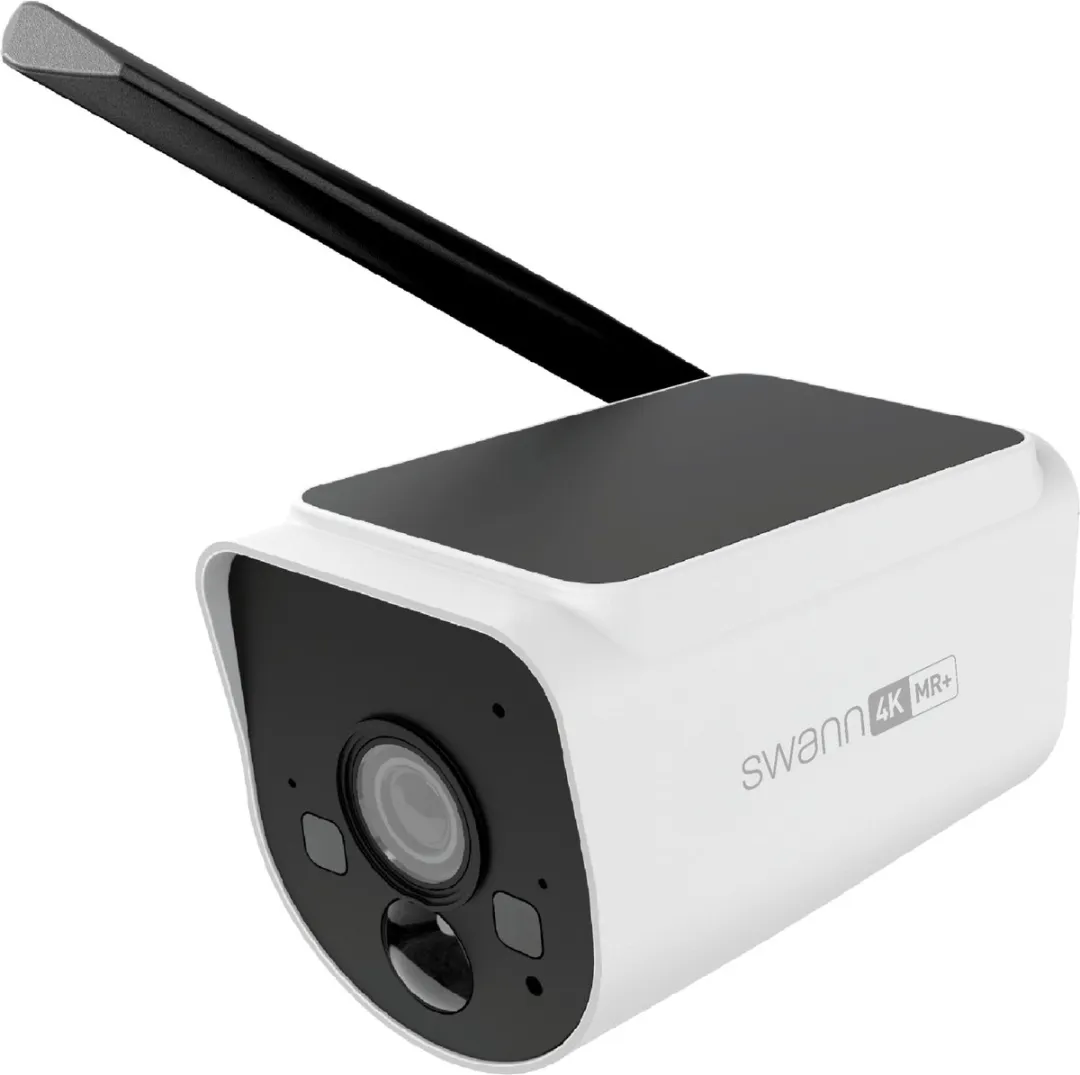Swann MaxRanger4K™ Add-on camera - Buitencamera's - 4K Ultra HD resolutie - Geïntegreerd Zonnepaneel-Nachtzicht-Tweeweg Audio-Geen Abonnementskosten-250 Meter Draadloos Bereik