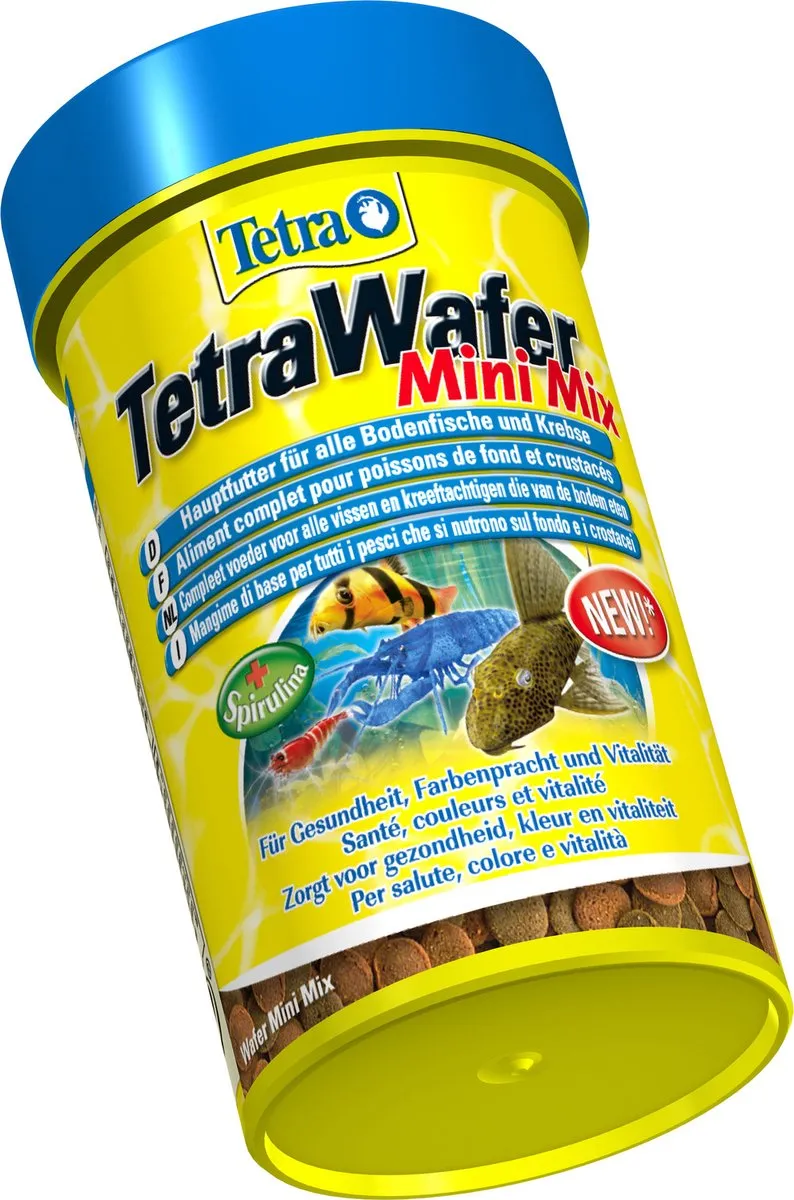 Tetra Wafer Mini Mix Vissenvoer 100ml