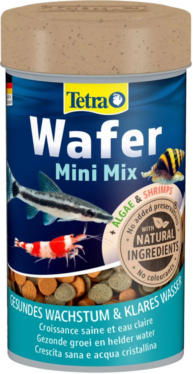 Tetra Wafer Mini Mix Vissenvoer 100ml