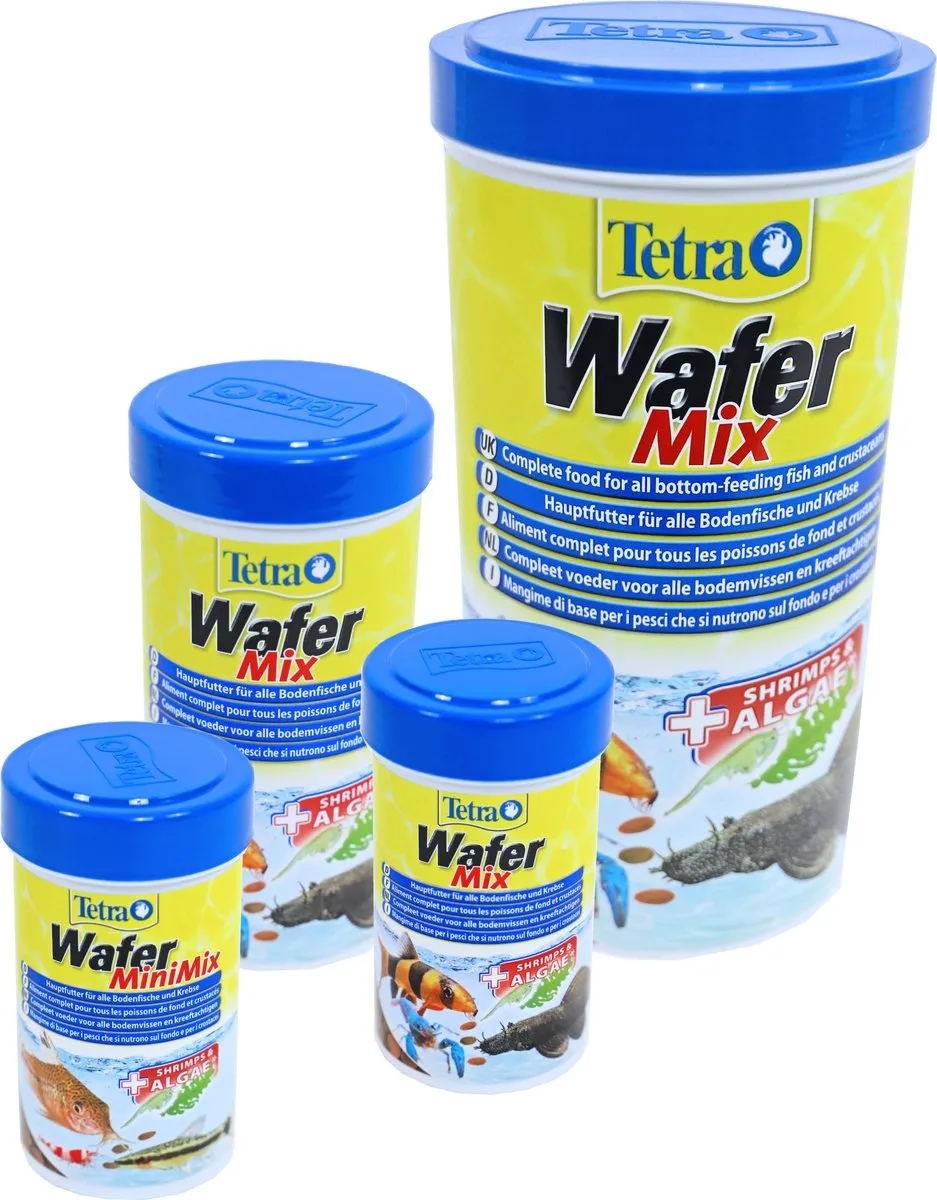 Tetra Wafer Mini Mix Vissenvoer 100ml