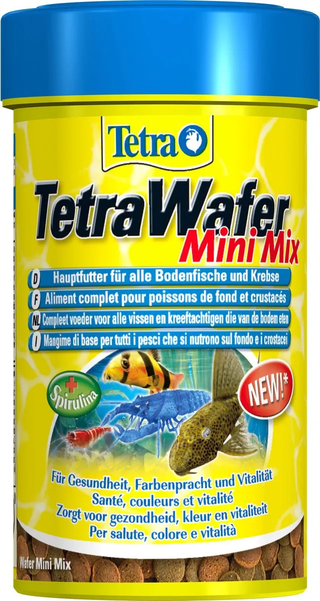 Tetra Wafer Mini Mix Vissenvoer 100ml