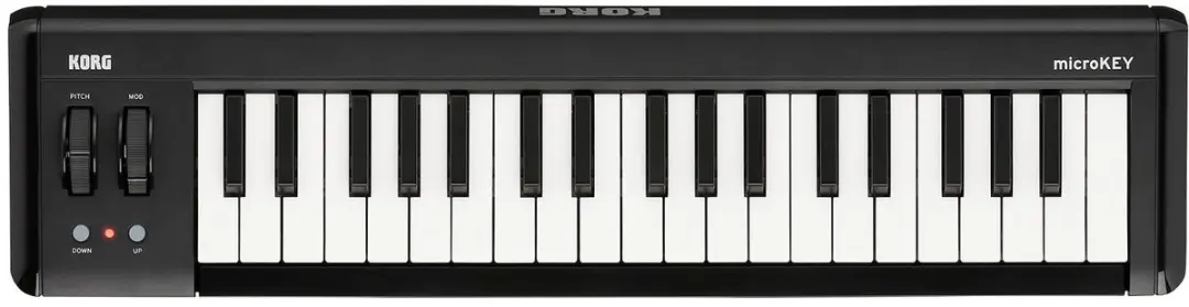 Korg microKEY2-37 MIDI-controller - Zwart - afbeelding 3 van 3