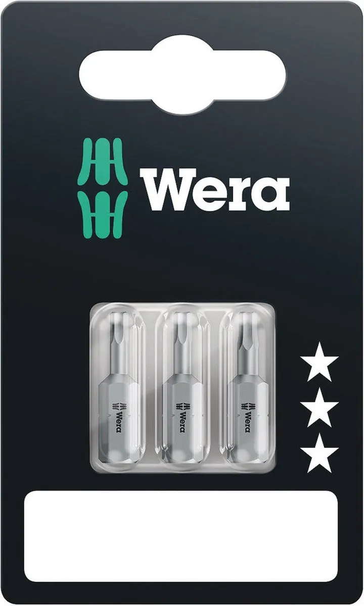Wera 840/1 Z Set SB SiS Inbusbits - 2,0/2,5/3,0mm - 3 Stuks