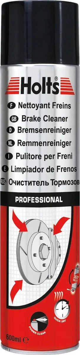 Holts Spray Remmenreiniger 600 Ml