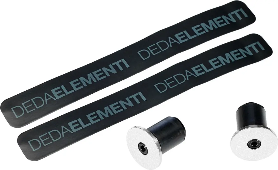 Deda Loop Tape Stuurlint - Zwart/Zilver - afbeelding 2 van 6