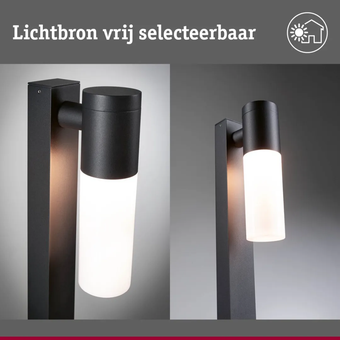 Paulmann Bolderlamp Tralia IP44 650mm - Antraciet - afbeelding 6 van 6
