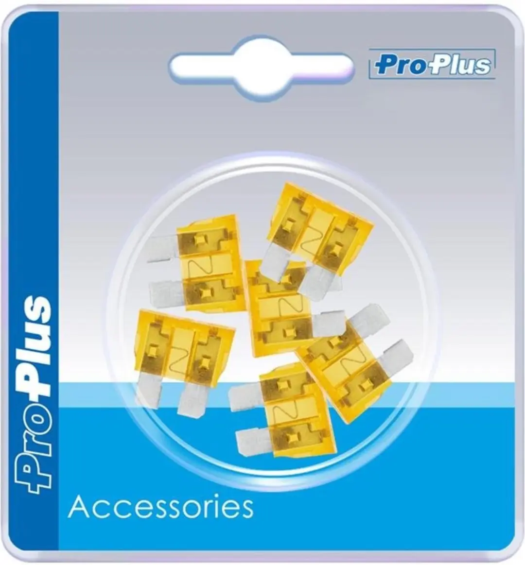 ProPlus Steekzekeringen 5A - Lichtbruin - 6 stuks - afbeelding 5 van 6