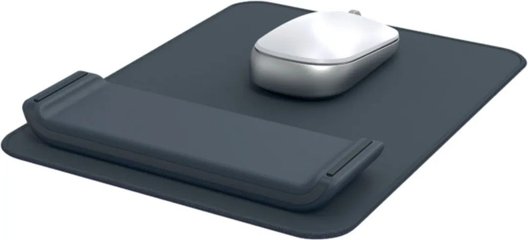 Leitz Ergo Muismat met Verstelbare Polssteun - Donkergrijs