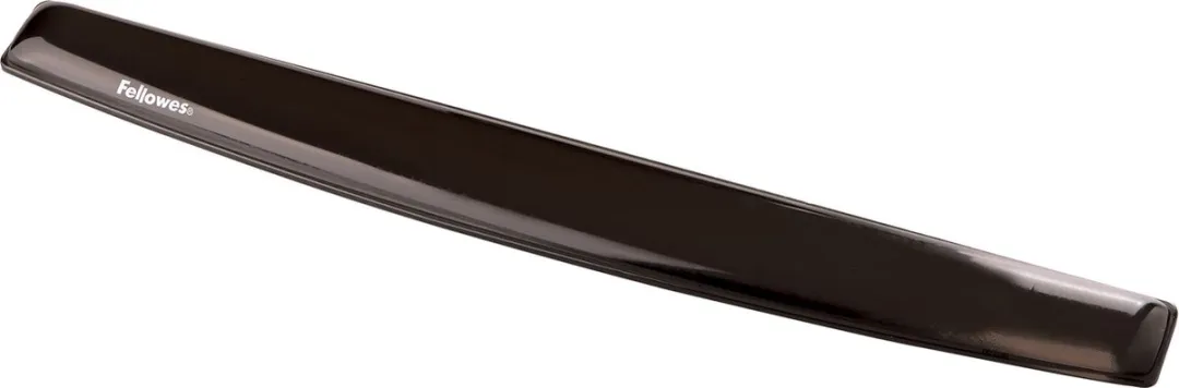 Fellowes Polssteun Crystals Gel - Zwart