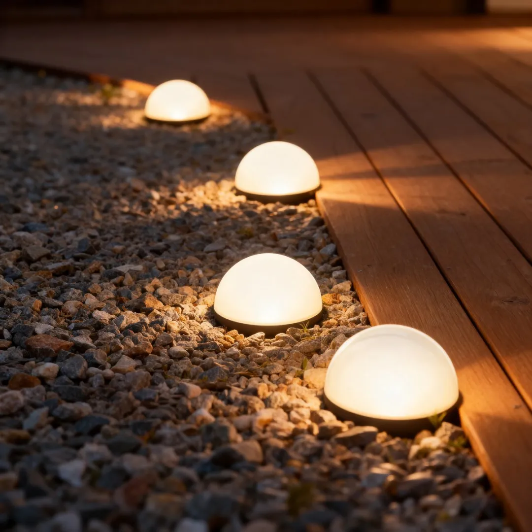Grundig Solar RGB/Wit Tuinspot 15cm - Mat Glas - IP44