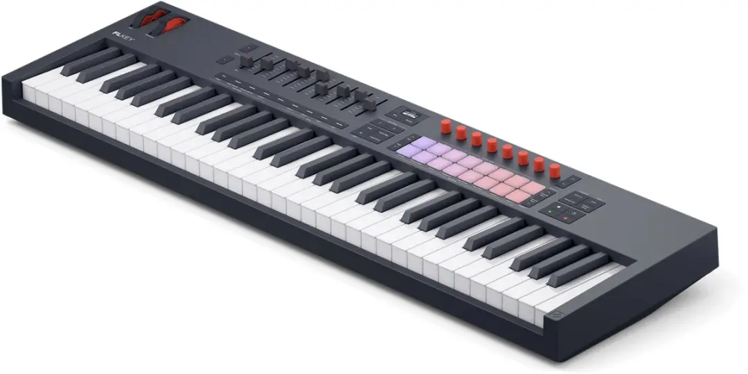 Novation FLkey 61 MK2 NOVFLK61MK2 MIDI Controller - Zwart - afbeelding 2 van 6
