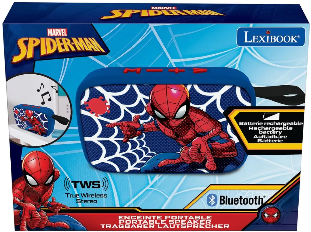 Lexibook Spider-Man BT018SP Bluetooth Luidspreker - afbeelding 2 van 6