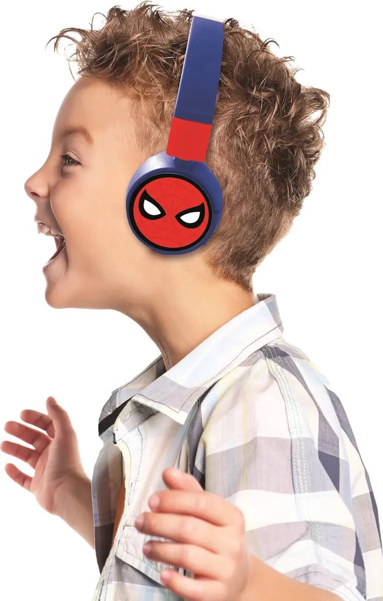 Lexibook Spiderman HPBT010SP Koptelefoon - Blauw - afbeelding 4 van 6