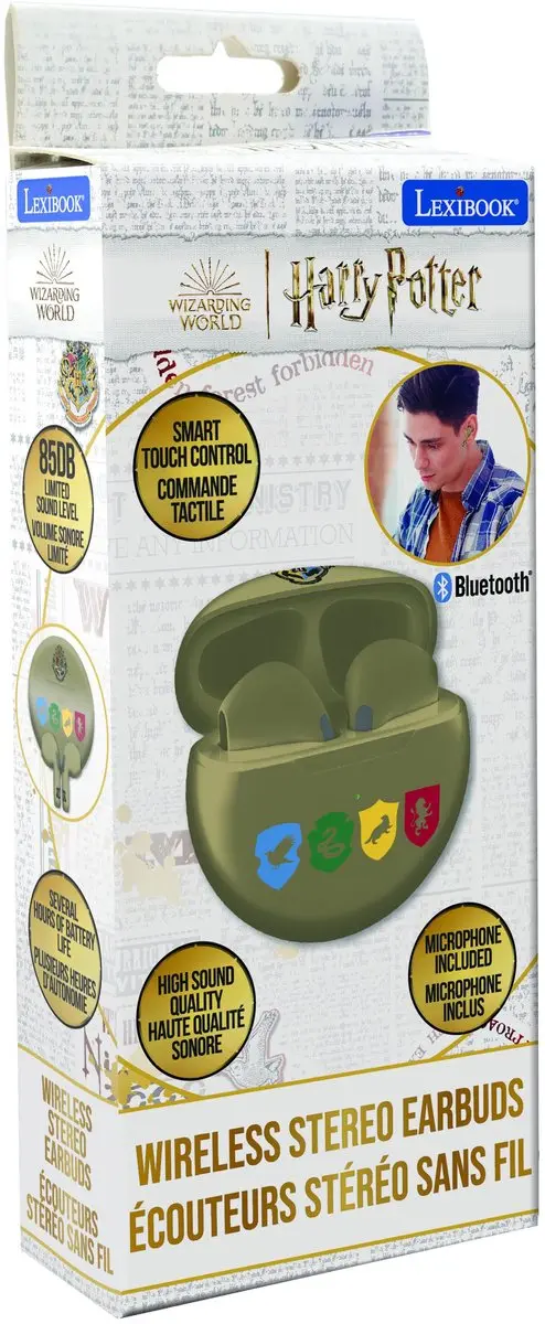 Lexibook Harry Potter HPBT05HP Bluetooth Oordopjes - Goud - afbeelding 4 van 6