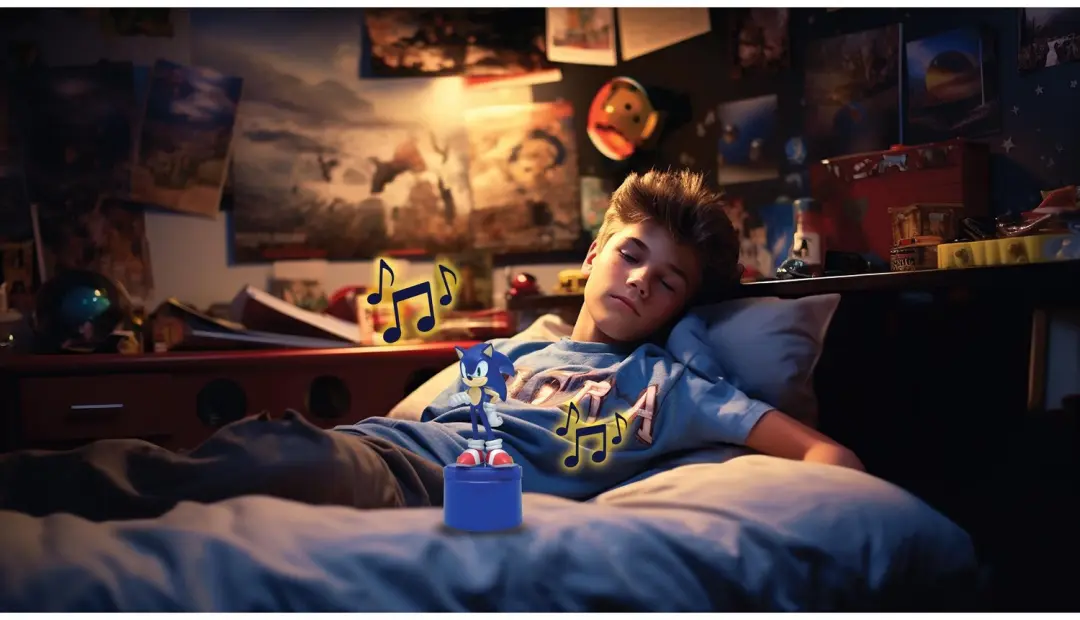 Lexibook Sonic Nachtlampje met Speaker NS01SN