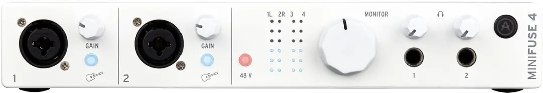 Arturia MiniFuse 4 ARMINIFUSE4WH Audio Interface - Wit - afbeelding 5 van 6