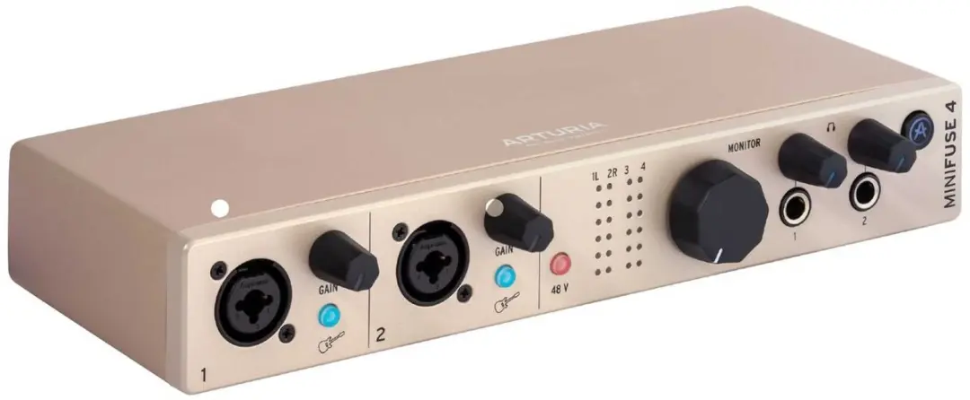 Arturia MiniFuse 4 800123 Audio Interface - Champagne - afbeelding 5 van 5