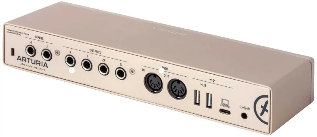 Arturia MiniFuse 4 800123 Audio Interface - Champagne - afbeelding 3 van 5
