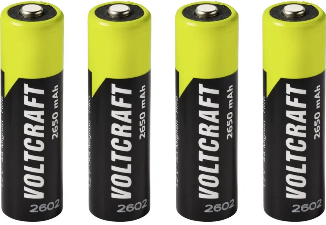 Voltcraft Oplaadbare AA batterij NiMH 2650mAh 1.2V