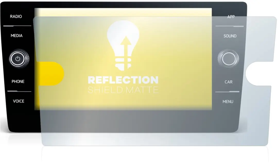 upscreen Reflection Shield 2945482 Screenprotector T-Roc Mat - afbeelding 5 van 6