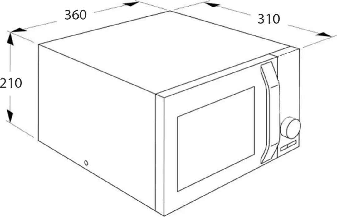 Severin TO 2052 Mini Oven - 800W - 9L - Zwart/Zilver - afbeelding 6 van 6