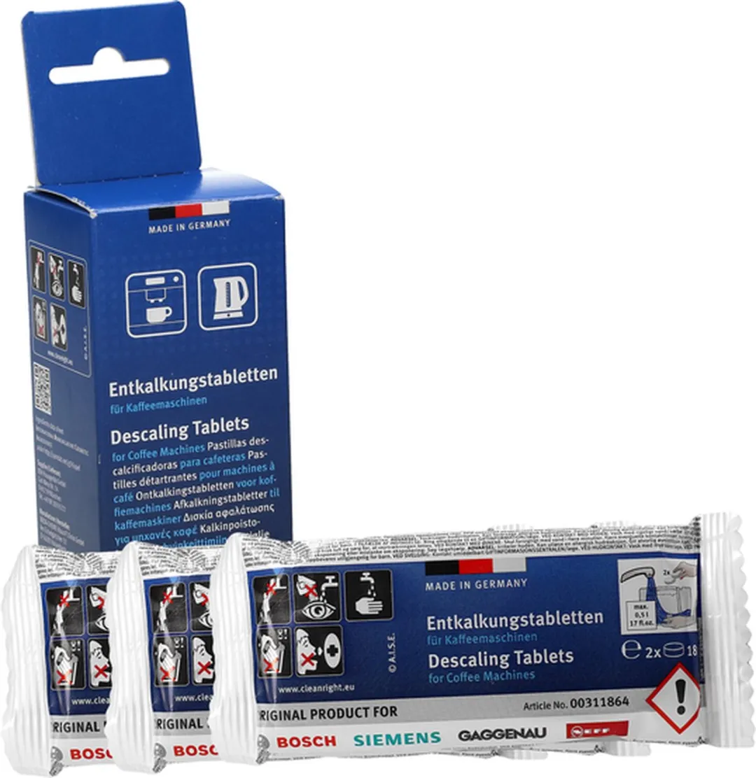 Gaggenau Ontkalkingstabletten 00312453 / 311556 / TCZ6002 / TZ60002 / 312453