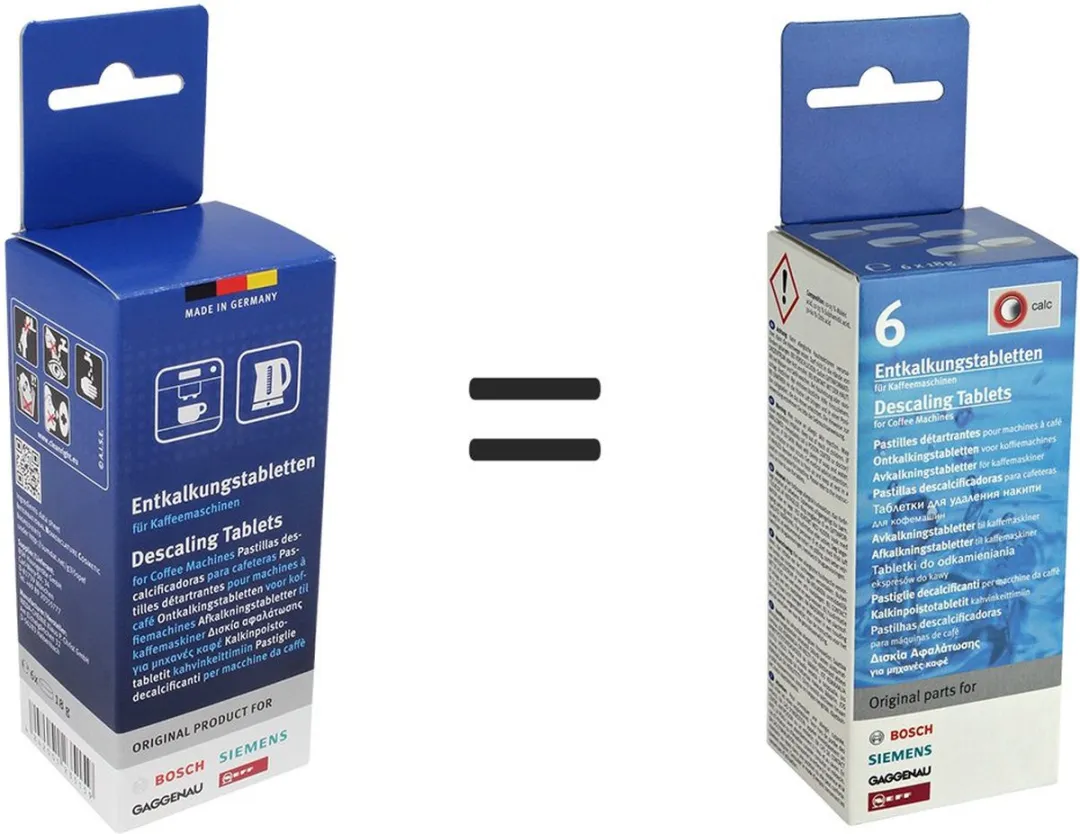 Gaggenau Ontkalkingstabletten 00312453 / 311556 / TCZ6002 / TZ60002 / 312453
