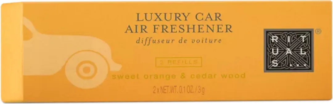 Rituals Ritual of Mehr Auto Parfum Navulling 2x 3g - Oranje