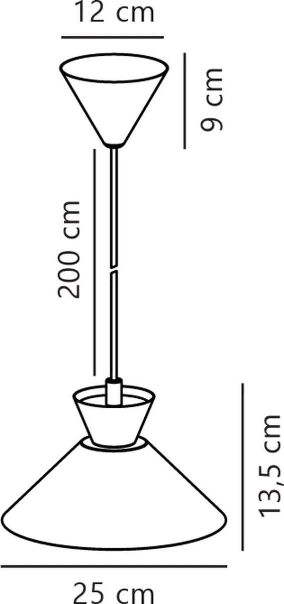 Nordlux Dial 25 Hanglamp E27 - Wit