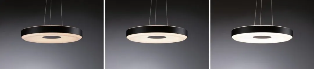 Paulmann Puric Pane LED Hanglamp Zigbee 3.0 - 1200lm - Zwart/Grijs