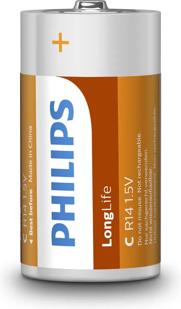 Philips R14L2B C-batterijen